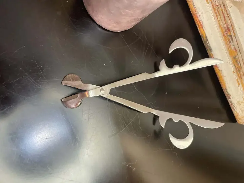 Wickman Fleur de Lis Stainless Steel Candle Wick Trimmer